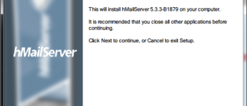 免费邮件服务器 hMailServer 试用（1）安装
